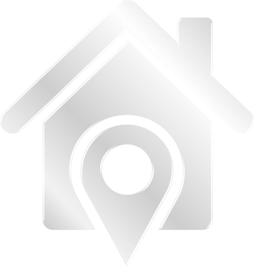 Silver Home Location Icon